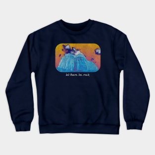 Let There Be Rock - Arches National Park Courthouse Towers Crewneck Sweatshirt